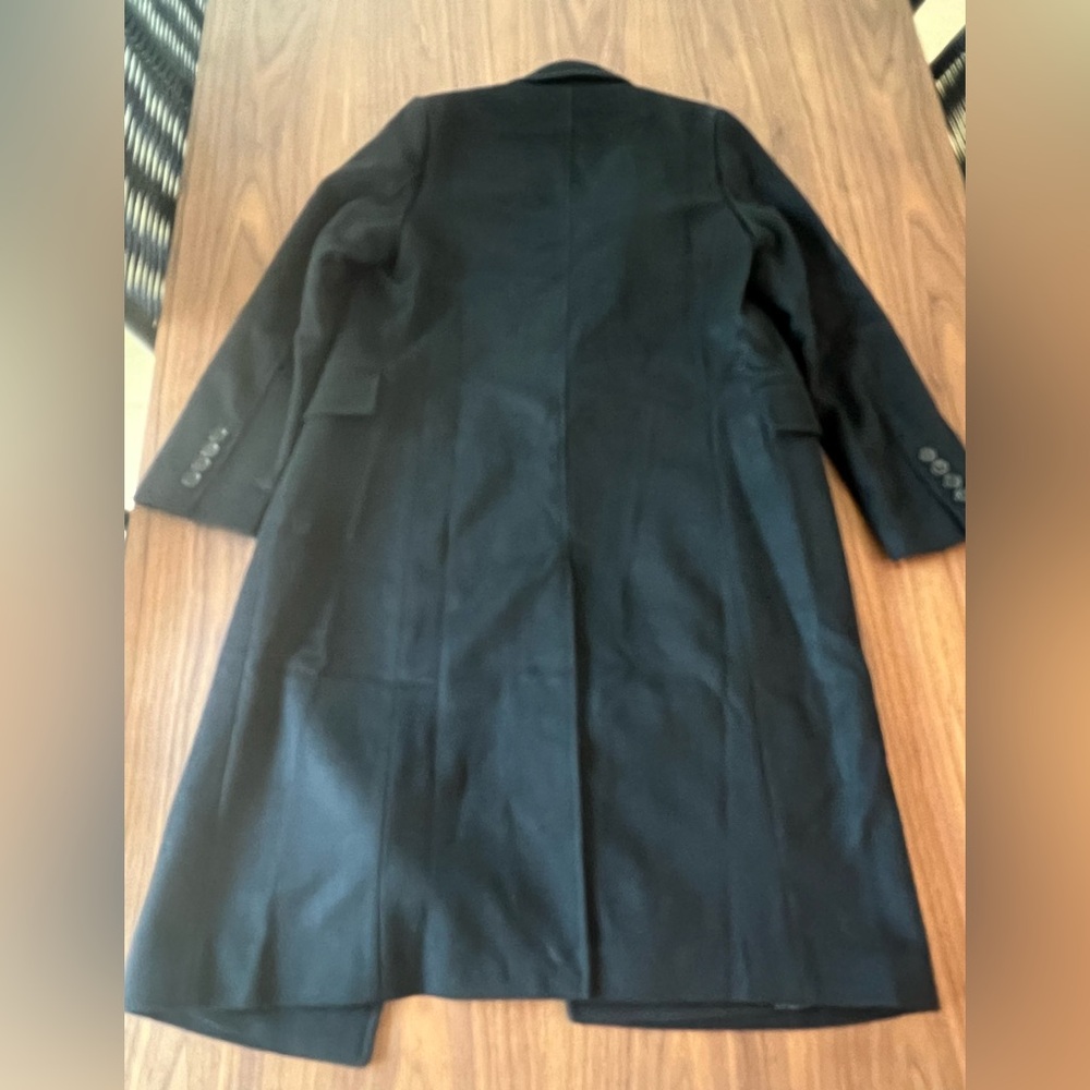 ❌ SOLD ❌ NWT • Quince Italian Wool Double-Breasted Coat - Black / Small - Picture 14 of 16